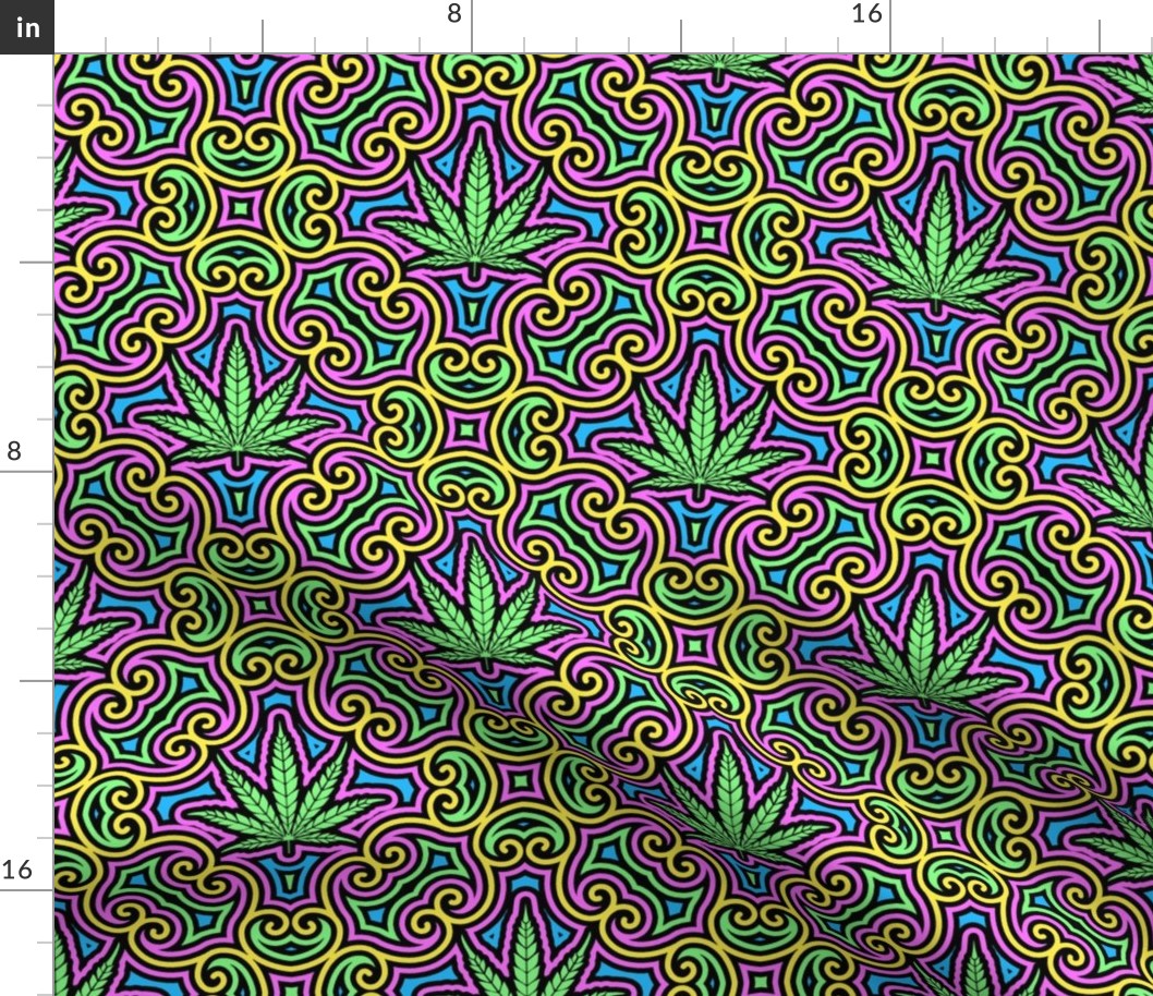 Sweet Leaf 2 Color- Large