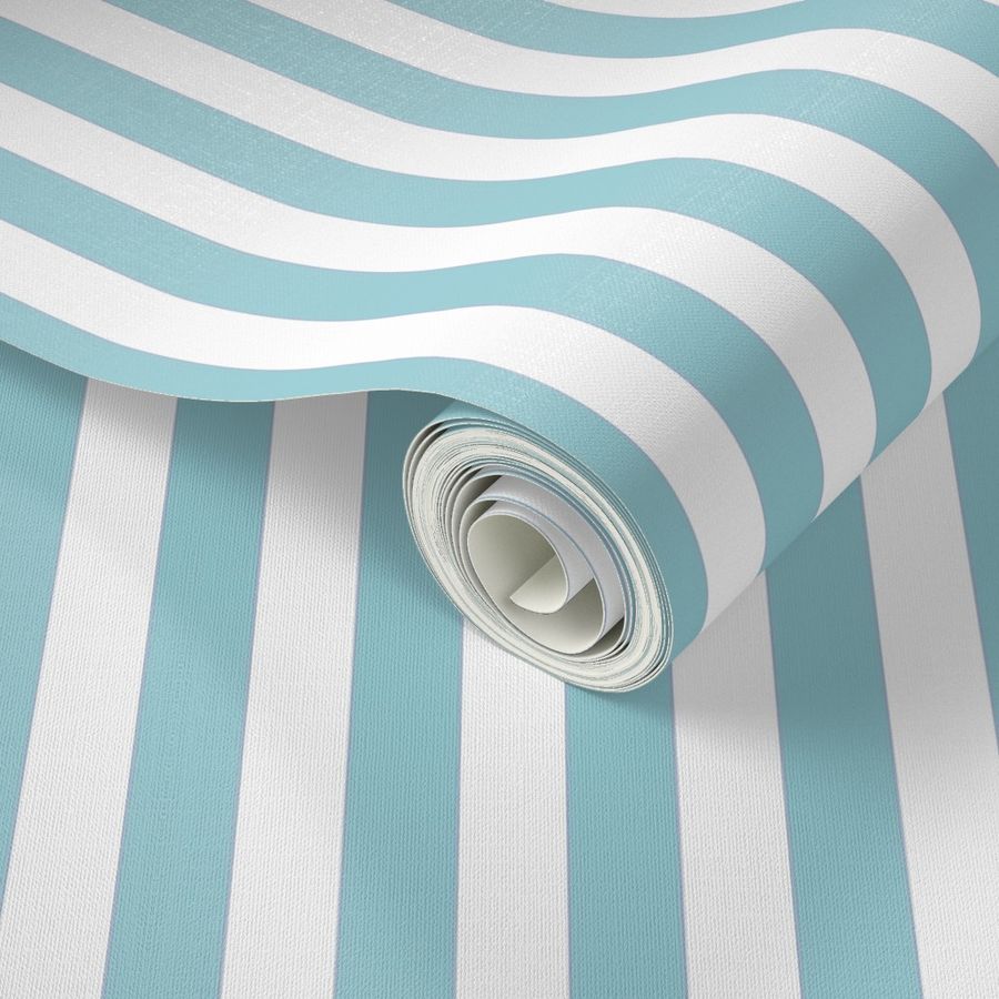 Nautical Stripe beach teal