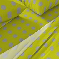 Lacewing Polka in Yellow