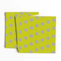 Lacewing Polka in Yellow