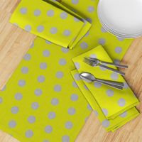 Lacewing Polka in Yellow