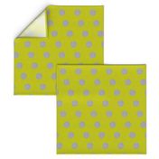 Lacewing Polka in Yellow