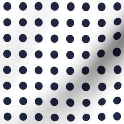 Polka Dotty in White