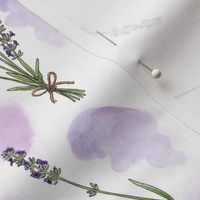 Lavender Watercolour - large scale