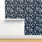 Arrows Scattered - Custom Navy by Andrea Lauren