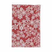 Snowflakes Red