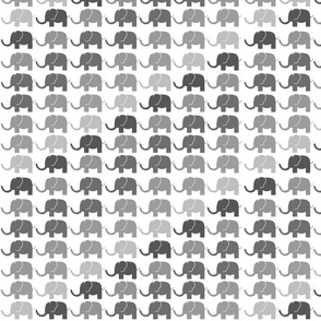 Grey elephant chevron