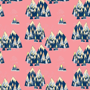 Magic Mountains Pink