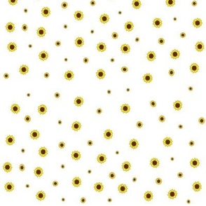 Dollhouse_Mini_Sunflower_Toss_Fabric_Pattern_Full