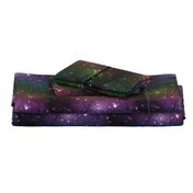 Rainbow Galaxy Fabric Outer Space Stars