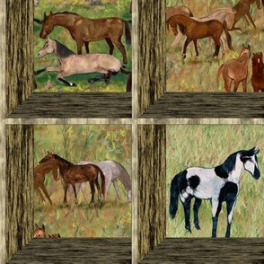 Attic Windows Horse Pasture 2