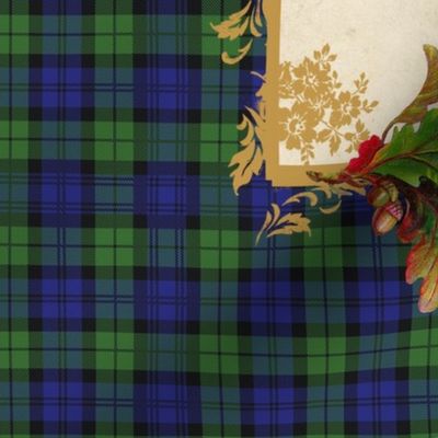 Oakes of Argyll Tea Towel in Blackwatch Tartan