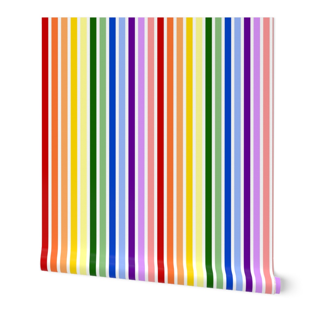 Rainbow Stripes - Bright and Pastels