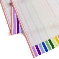 Rainbow Stripes - Bright and Pastels