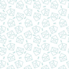 Envelopes // Aqua