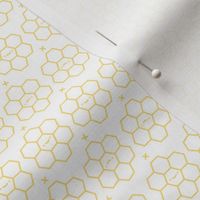 Hexagons // Yellow