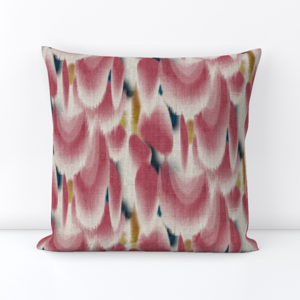 Shibori Wing Spots (cherry)