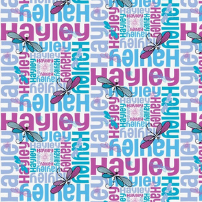 personalised name design - SPIRAL with pic