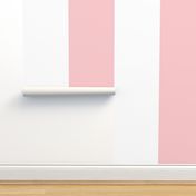 Vertical Stripe ~ Dauphine and White