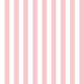 Vertical Stripe ~ Dauphine and White