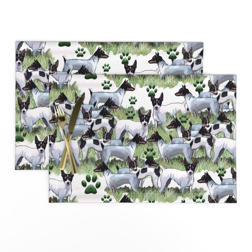 fox terrier collage