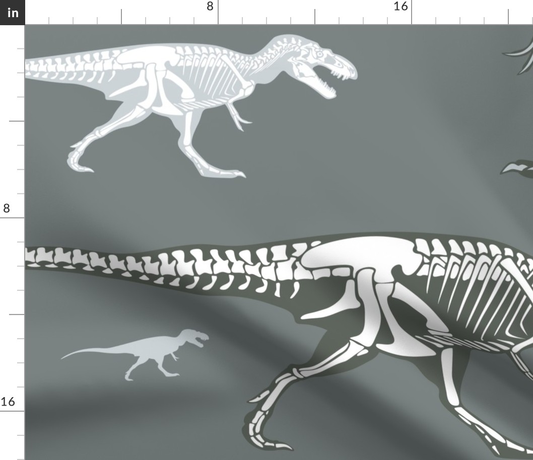 Pattern with dinosaurs