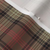 Ross Hunting Weathered tartan - 6"  (1/2 scale)