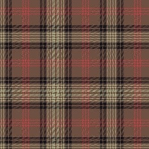 Ross Hunting Weathered tartan - 6"  (1/2 scale)