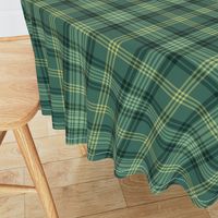 Ross Hunting tartan - green/yellow, 12" (full size)