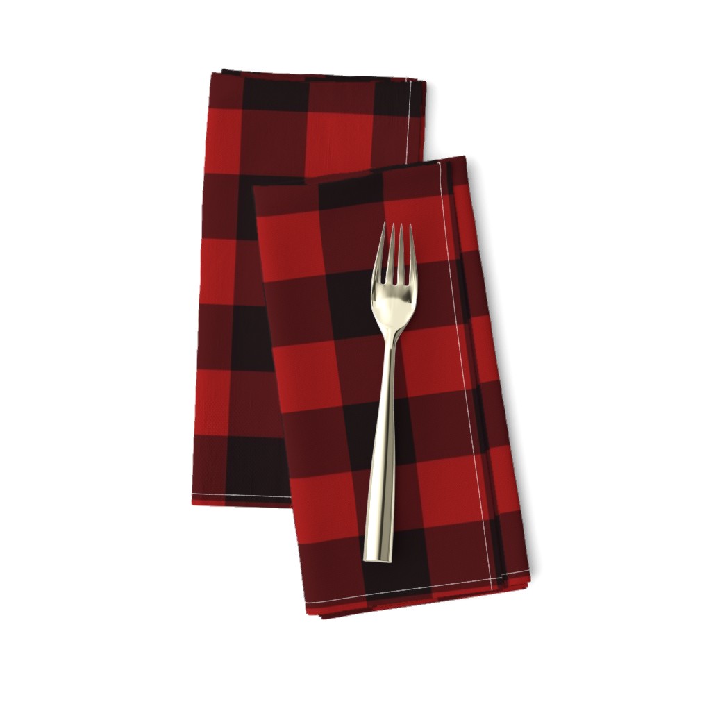 Buffalo Plaid Red