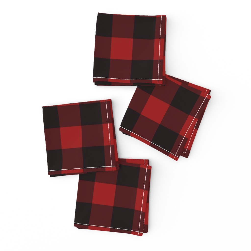 Buffalo Plaid Red