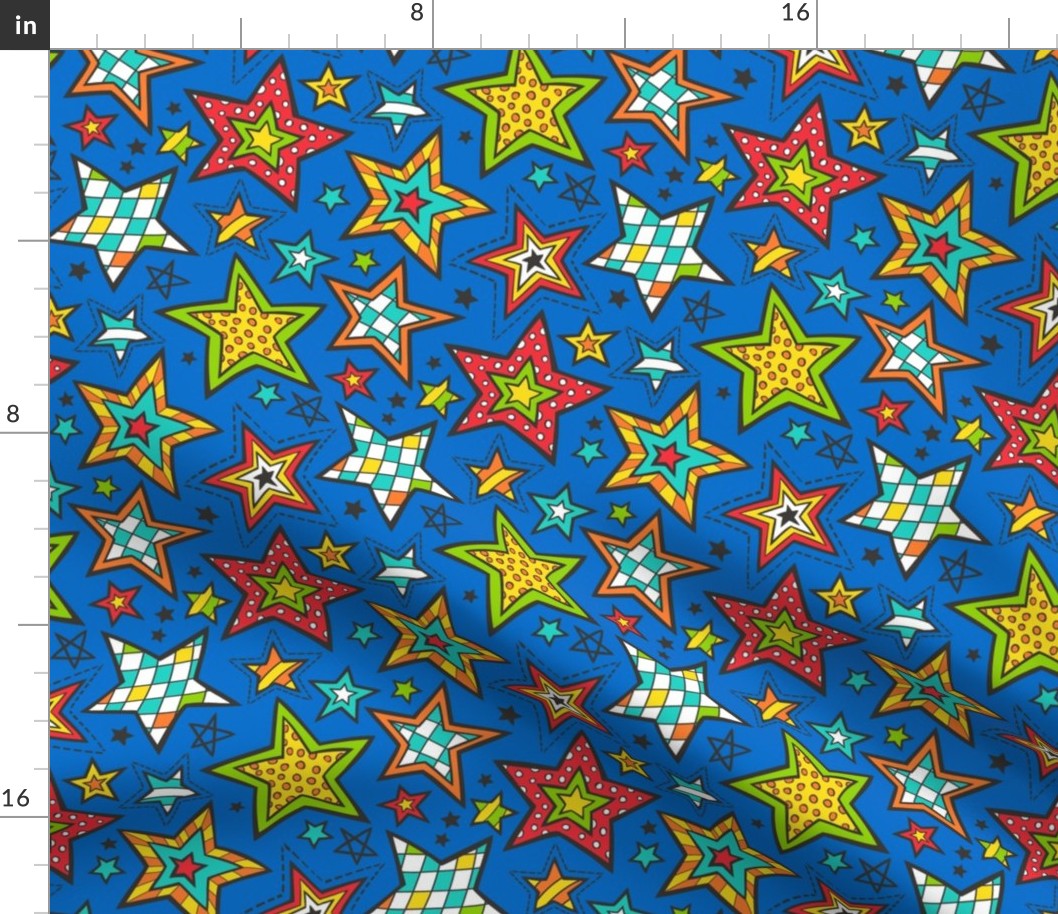 stars christmas geometric