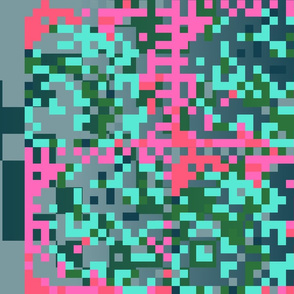 data matrix modern night camouflage