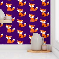 Sitting Fox Purple