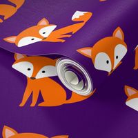 Sitting Fox Purple