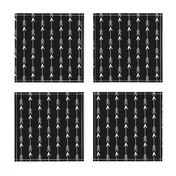 arrow rows // black and white arrow fabric arrow design nursery baby simple arrows fabric