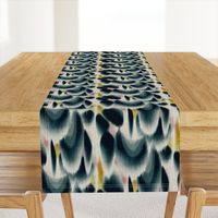 Shibori Wing Spots (indigo) MED 