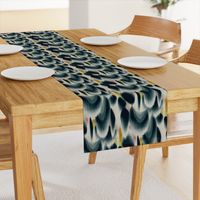 Shibori Wing Spots (indigo) MED 