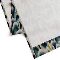 Shibori Wing Spots (indigo) MED 