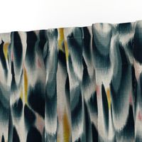 Shibori Wing Spots (indigo) MED 