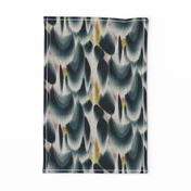 Shibori Wing Spots (indigo) MED 