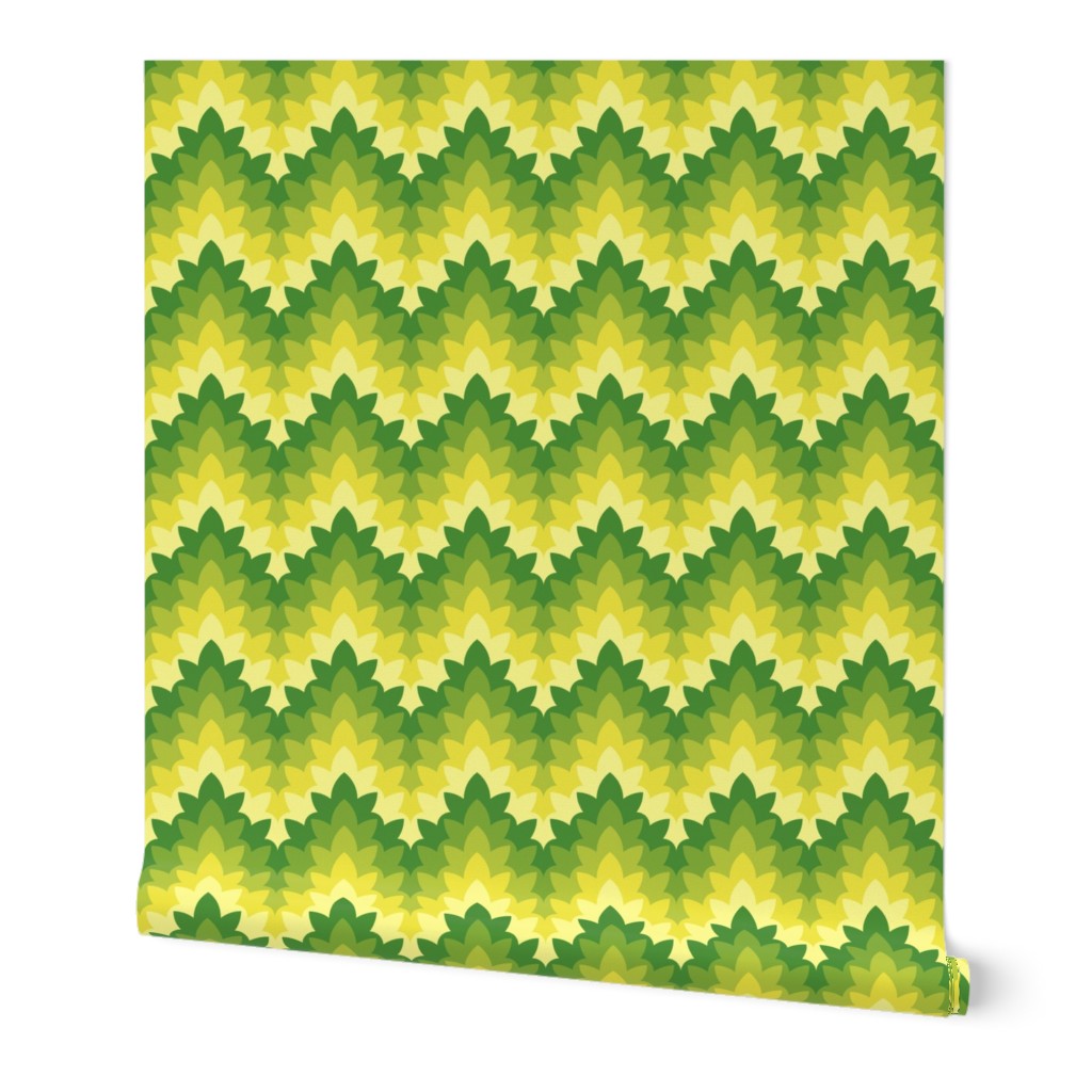 04437144 : leafy zigzag : spoonflower0314