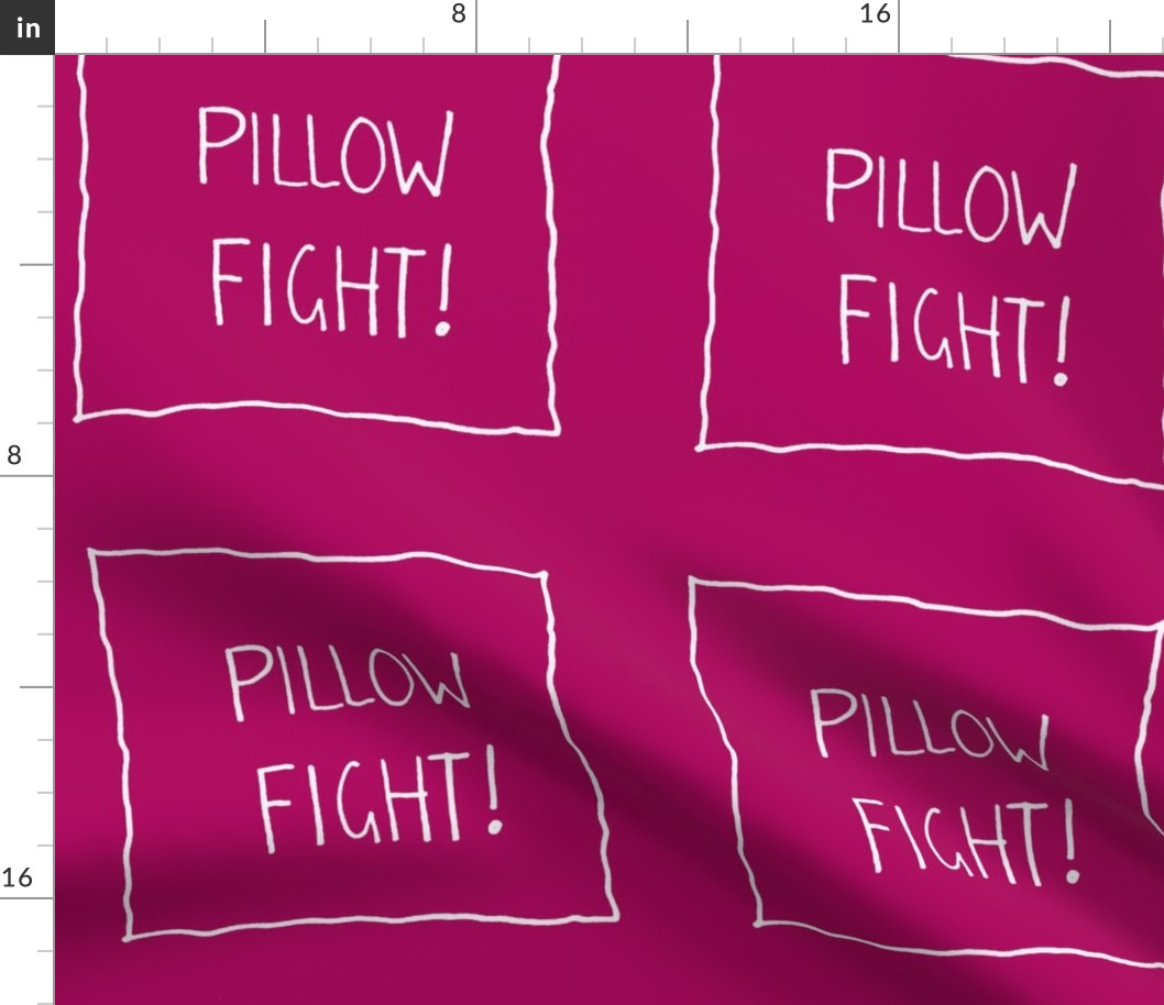 Mini Pillow Fight Haute Pink