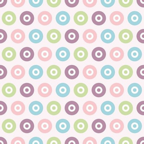 Colorful circle pattern