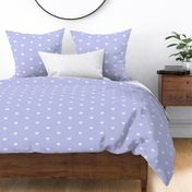 Polka Dot and Heart Lilac