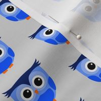 Cute Owl Blue