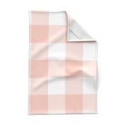 Large Blush Pink Buffalo Check Gingham