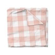 Large Blush Pink Buffalo Check Gingham