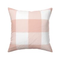 Large Blush Pink Buffalo Check Gingham