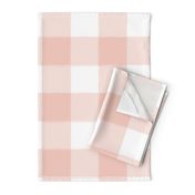 Large Blush Pink Buffalo Check Gingham